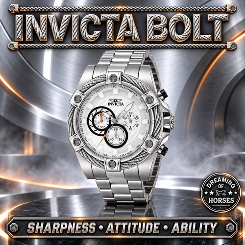New invicta bolt men - invicta, men’s